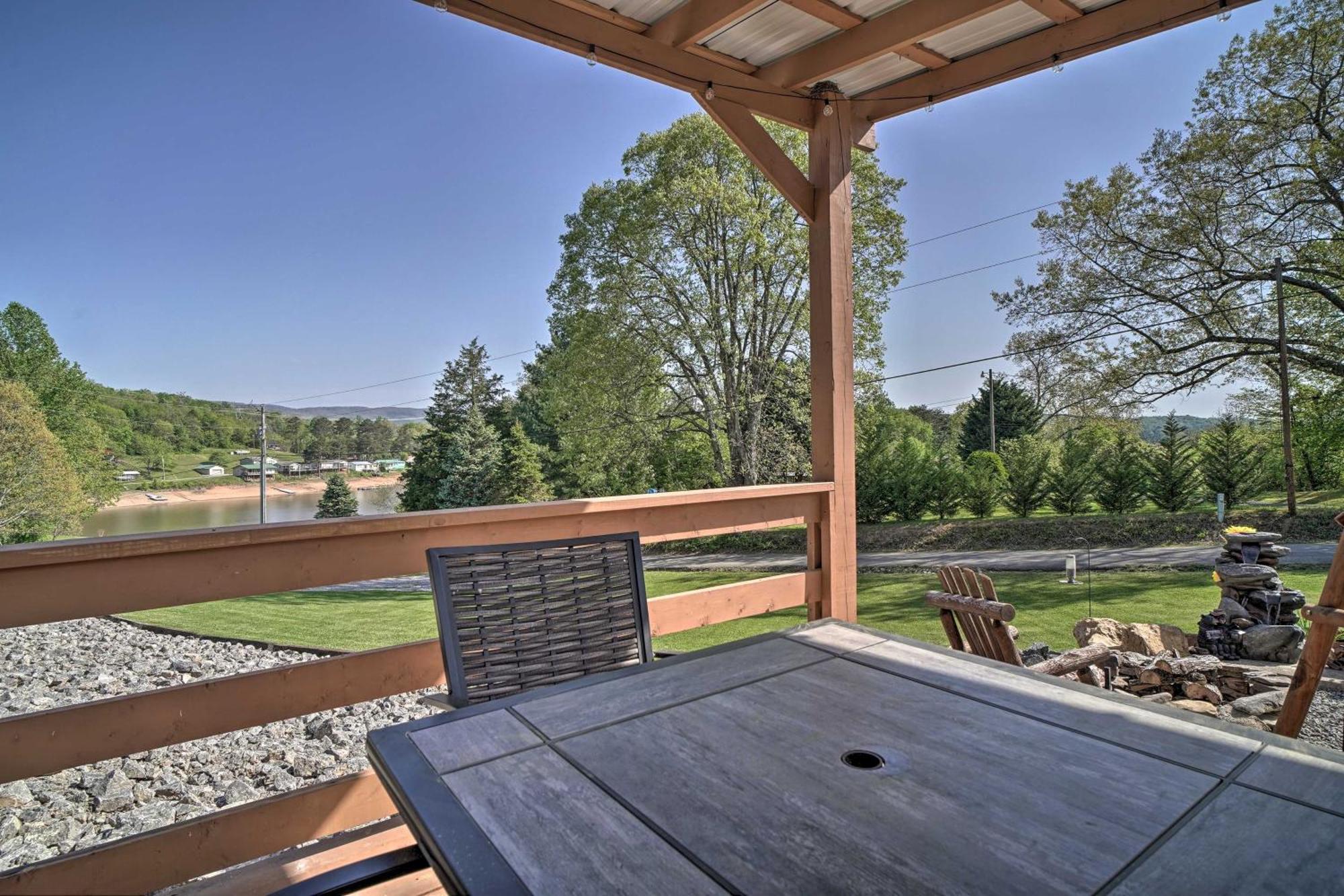 Noes Rest Wheelchair-Friendly Cherokee Lake Cabin Bean Station Exterior photo